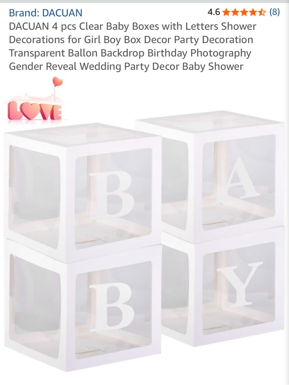 Assorted Baby Shower Decorations - Picture 7 of 10